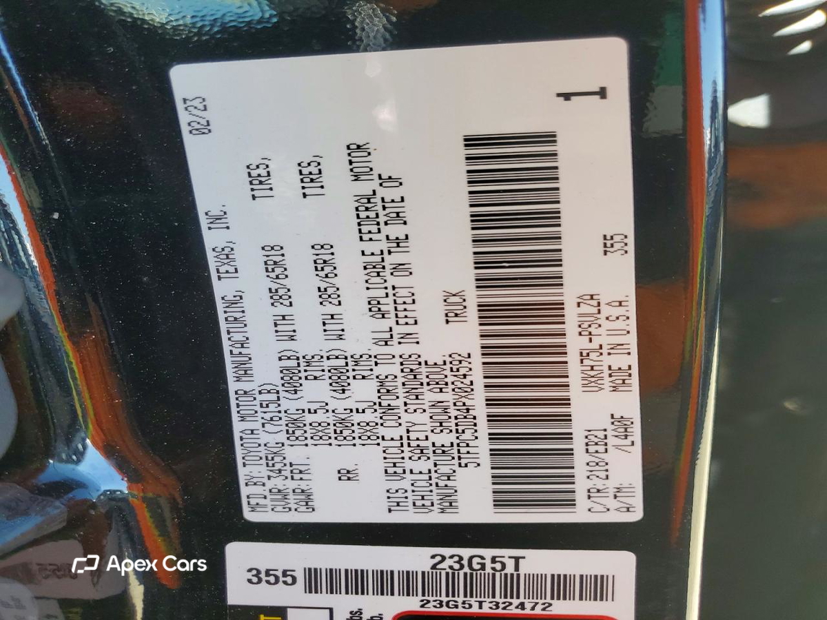 Toyota Tundra 2023