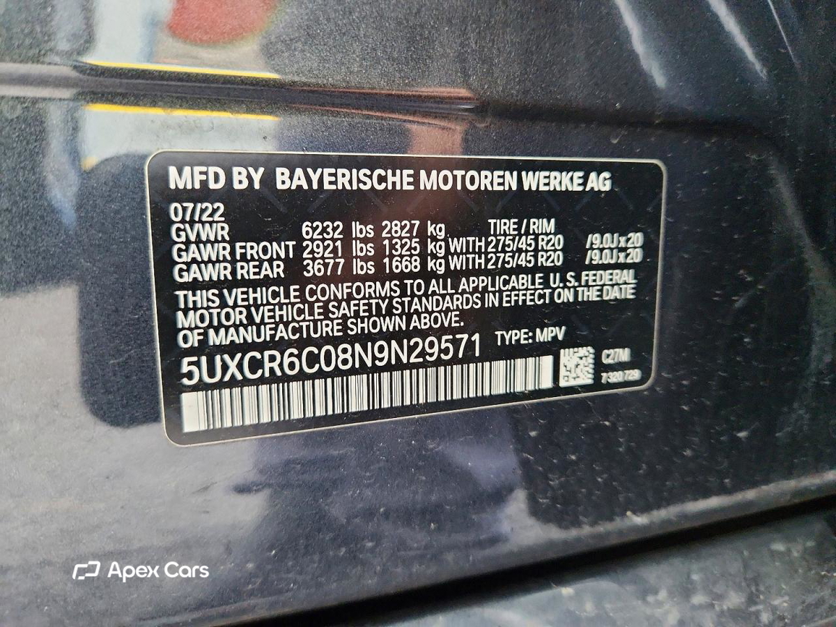 BMW X5 2022