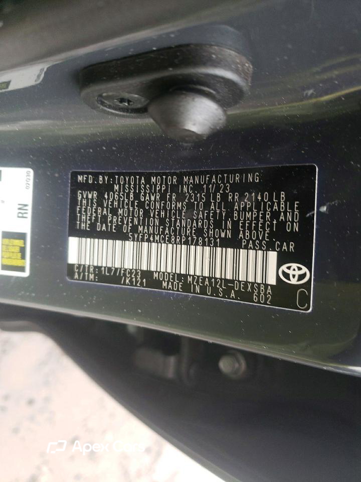 Toyota Corolla 2024