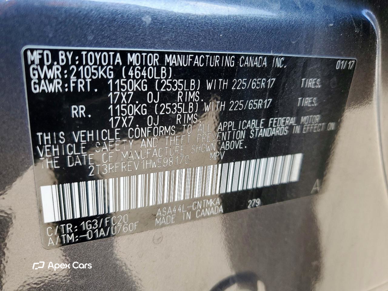 Toyota RAV 4 2017