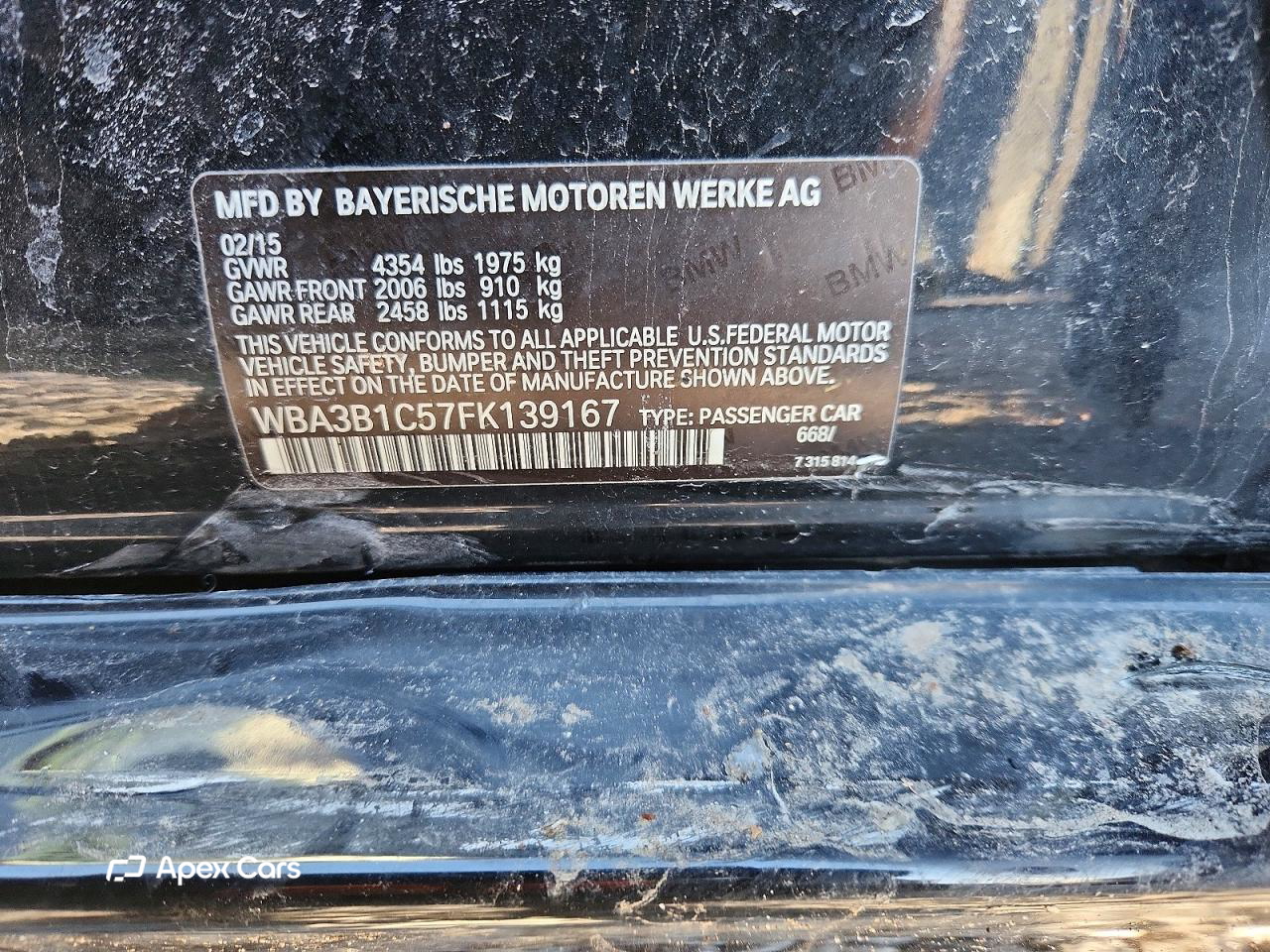 BMW Series 3 2015