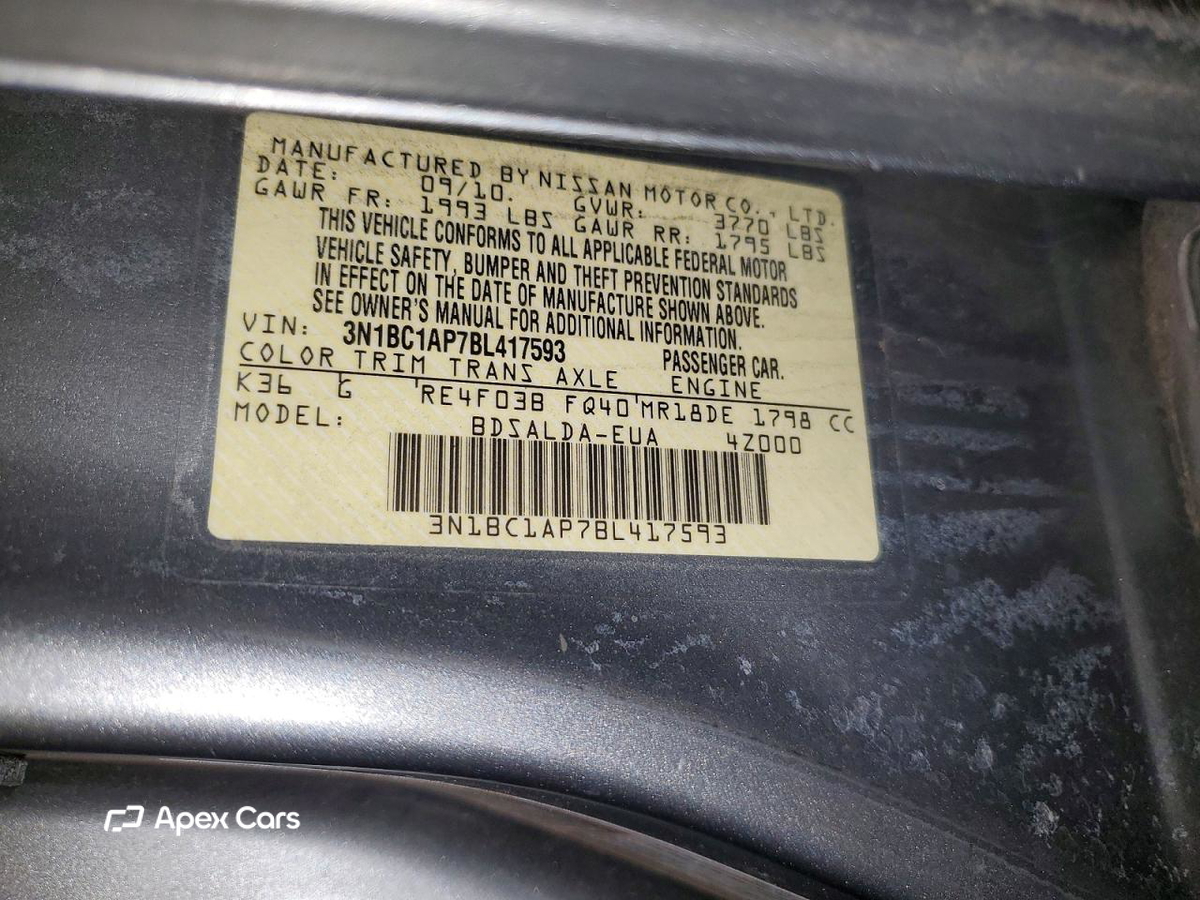 Nissan Versa 2011