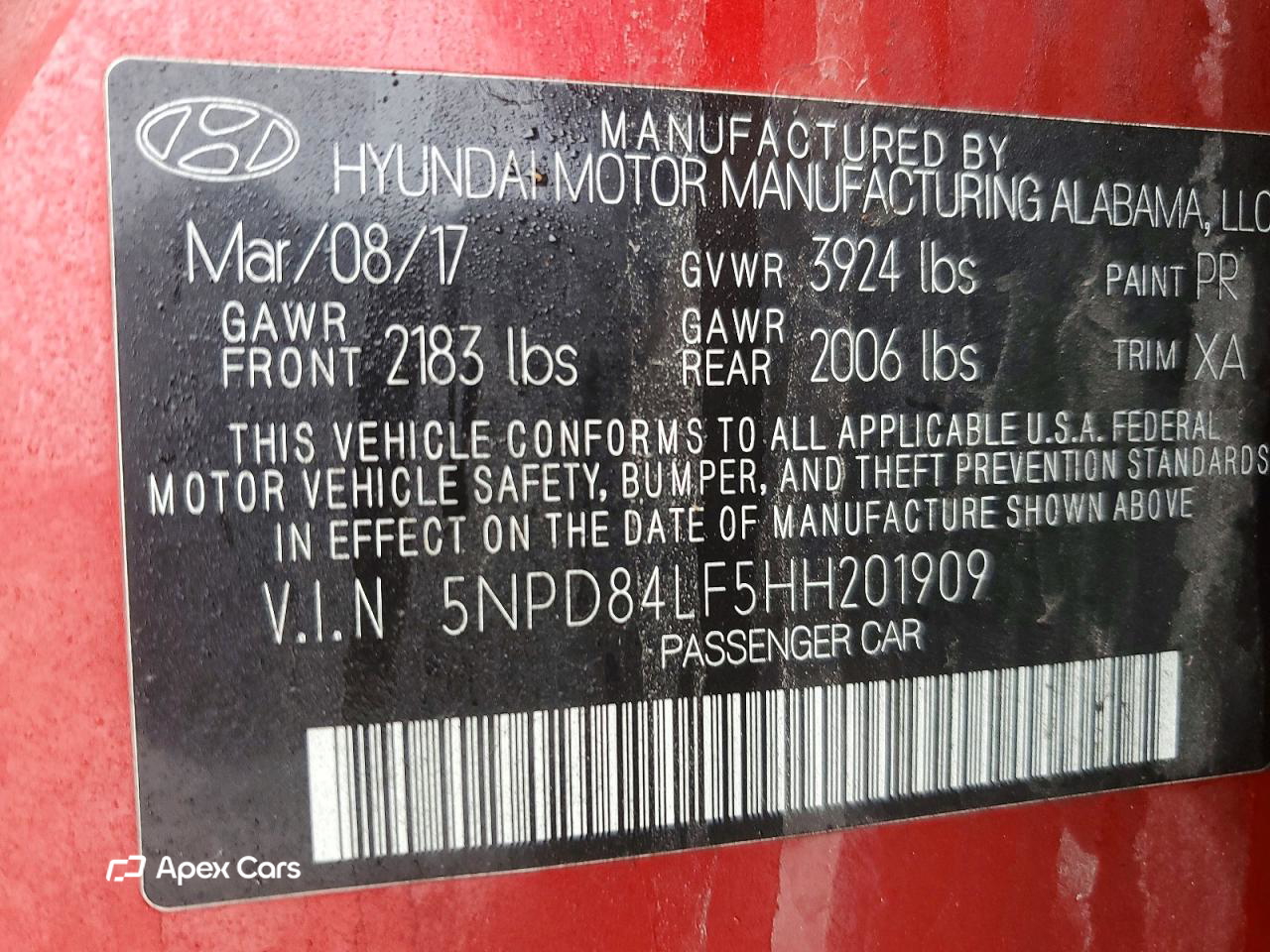 Hyundai Elantra 2017