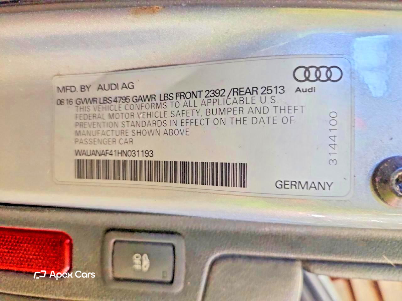 Audi A4 2017