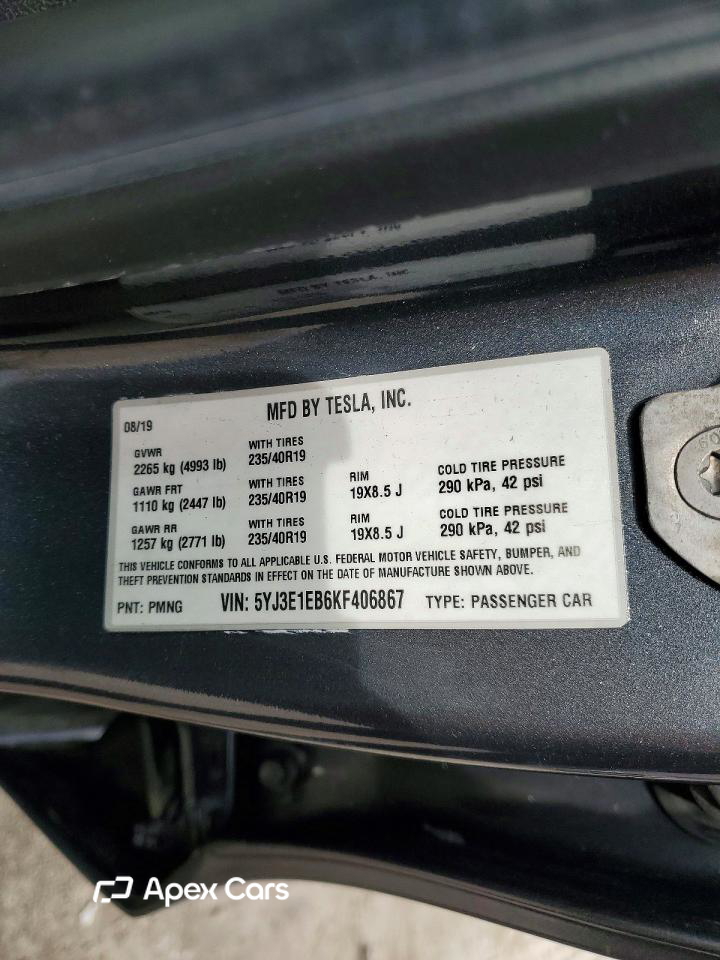 Tesla Model 3 2019