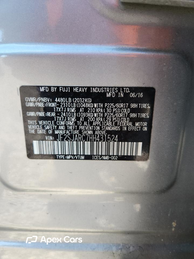 Subaru Forester 2017