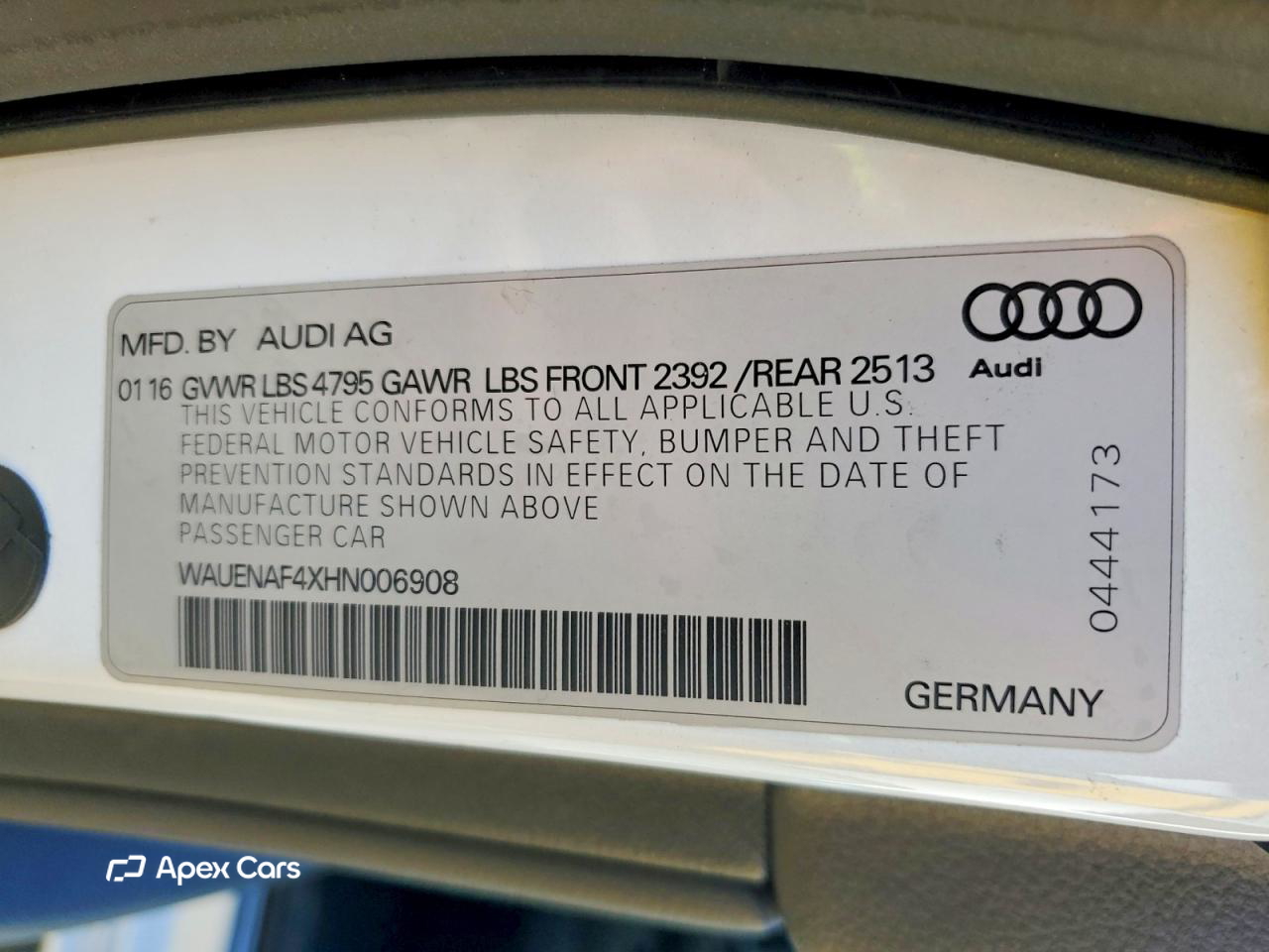 Audi A4 2017