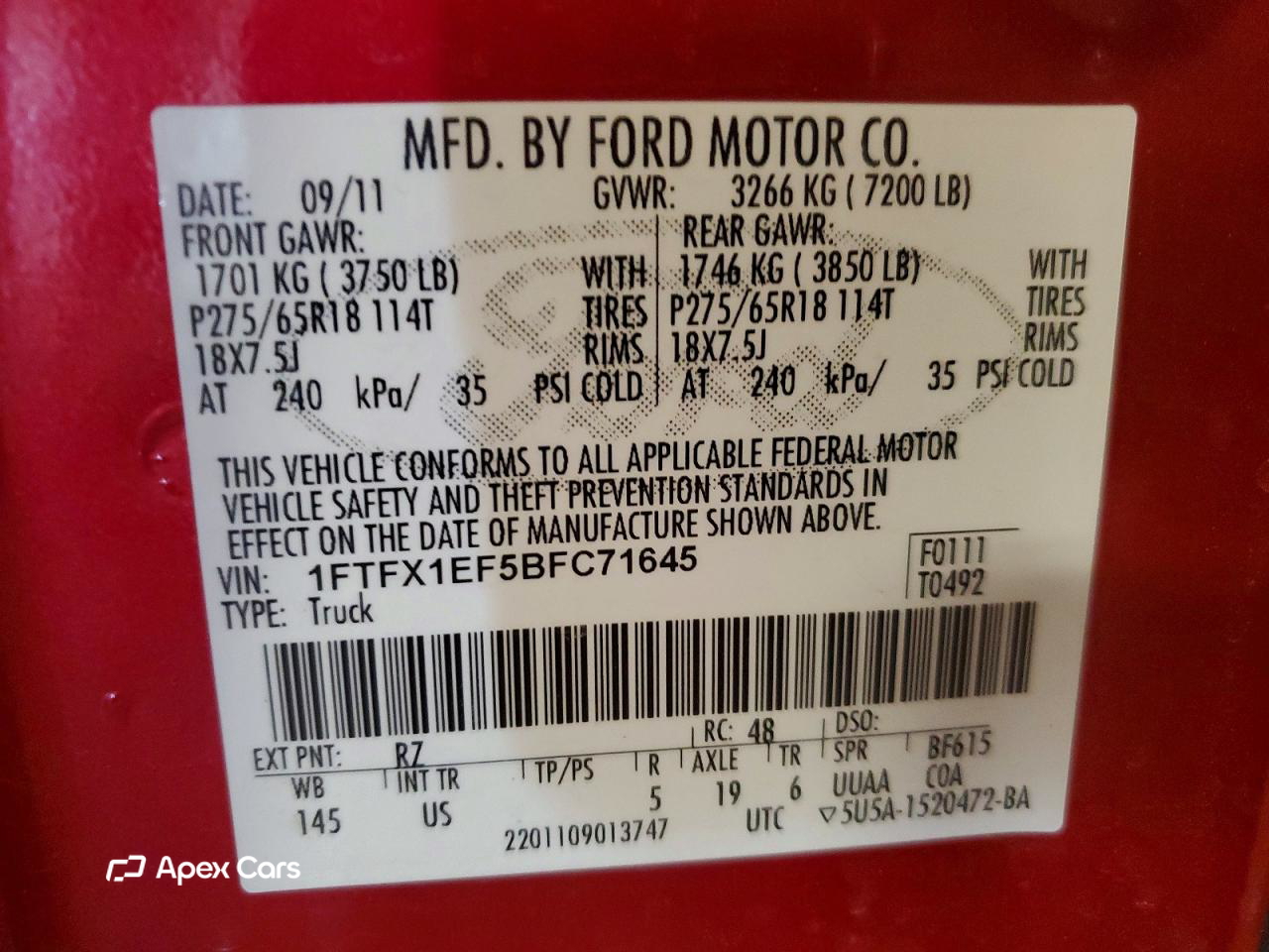 Ford F-150 2011