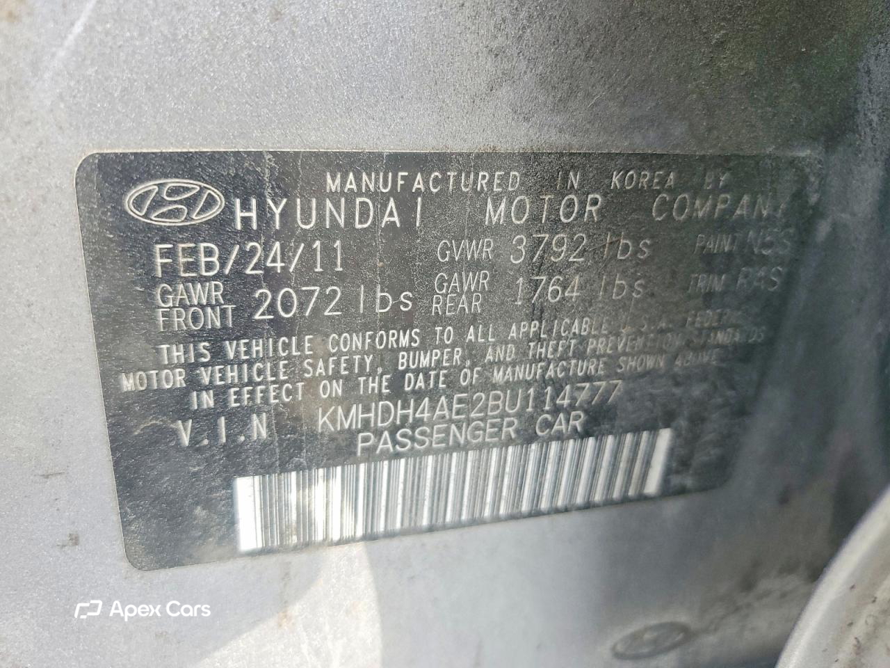 Hyundai Elantra 2011