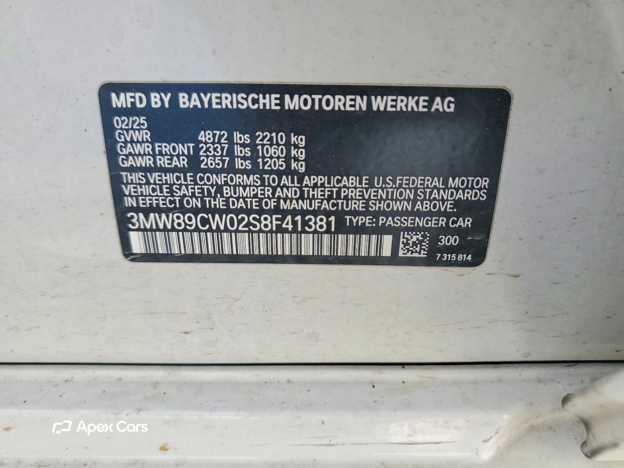 BMW Series 3 2025