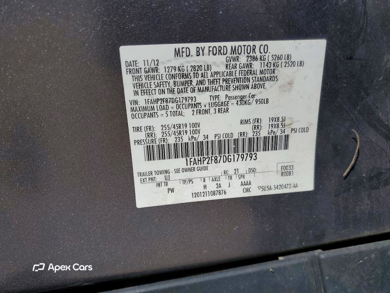 Ford Taurus 2013