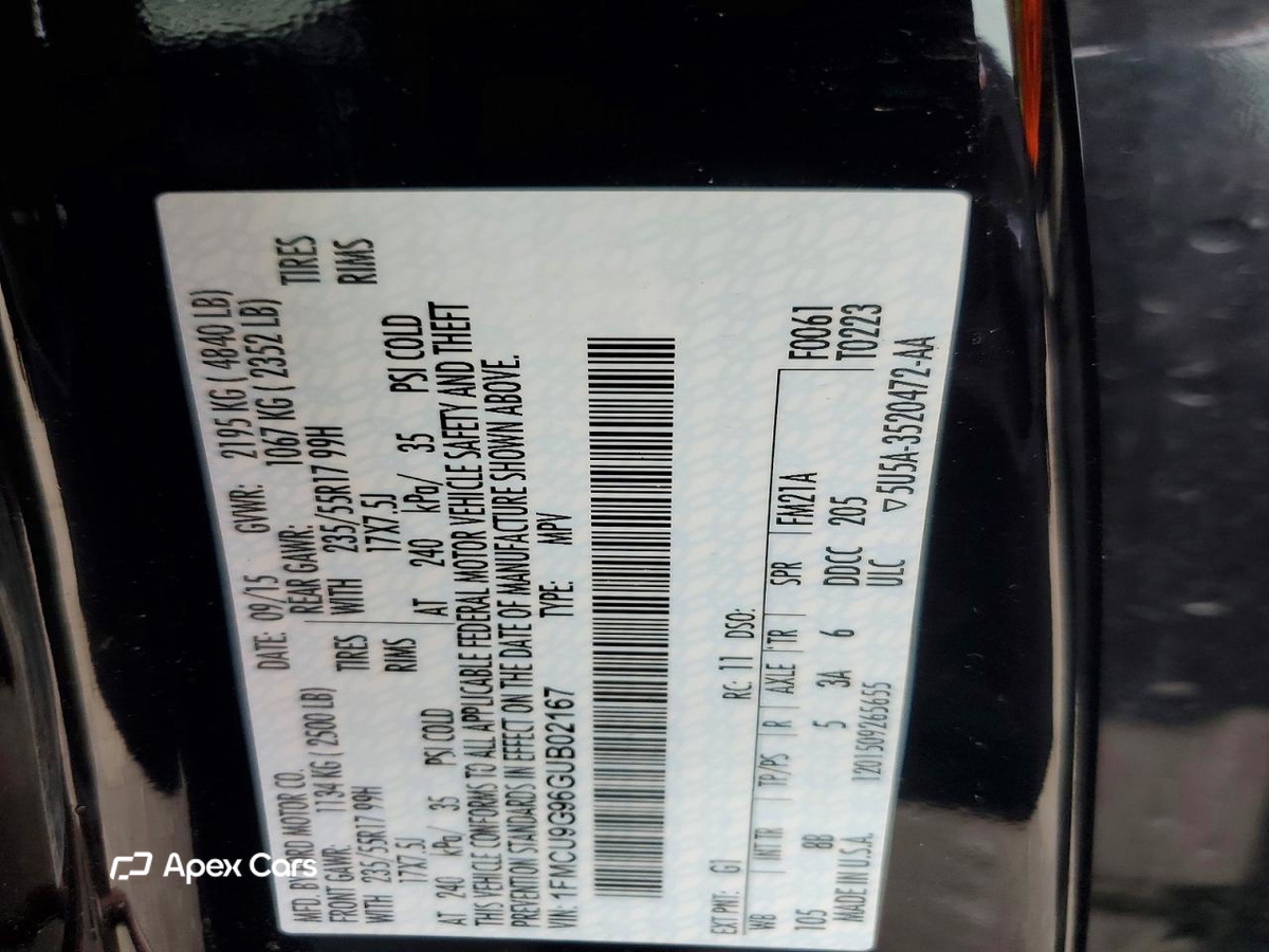 Ford Escape 2016