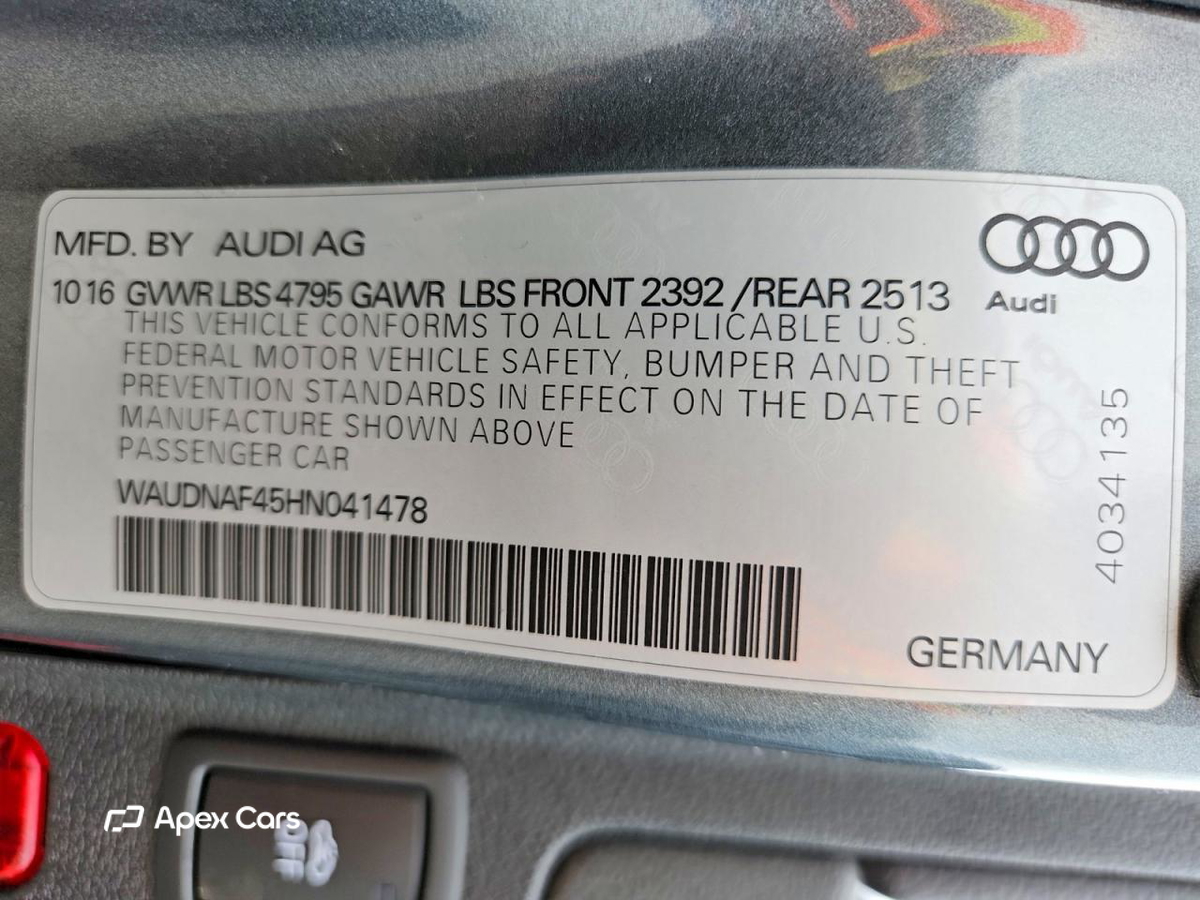 Audi A4 2017