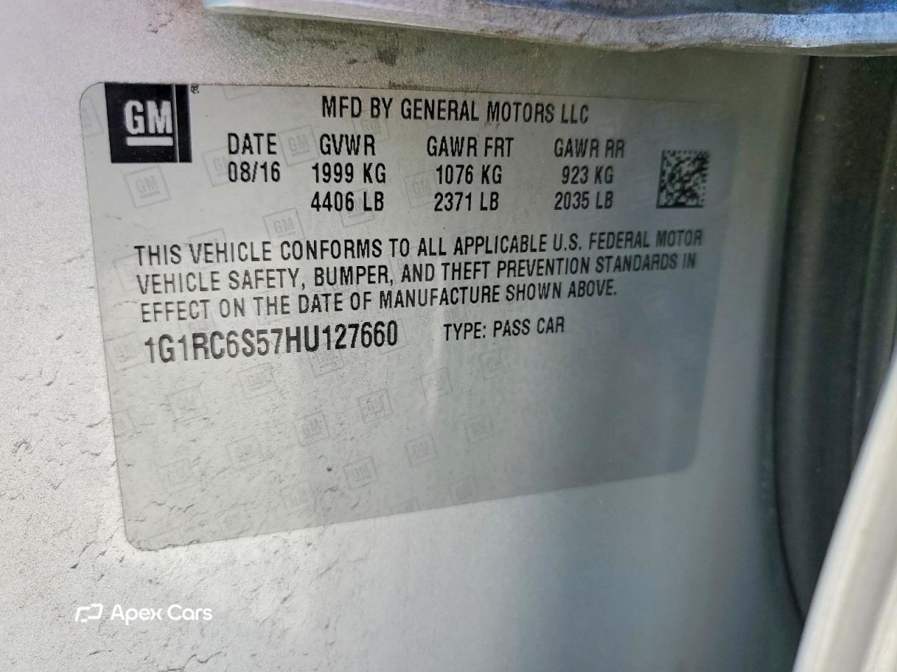 Chevrolet Volt 2017