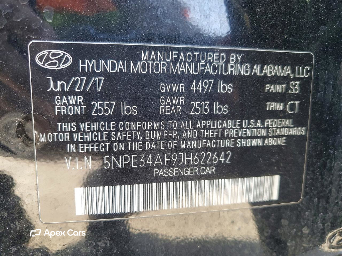 Hyundai Sonata 2018