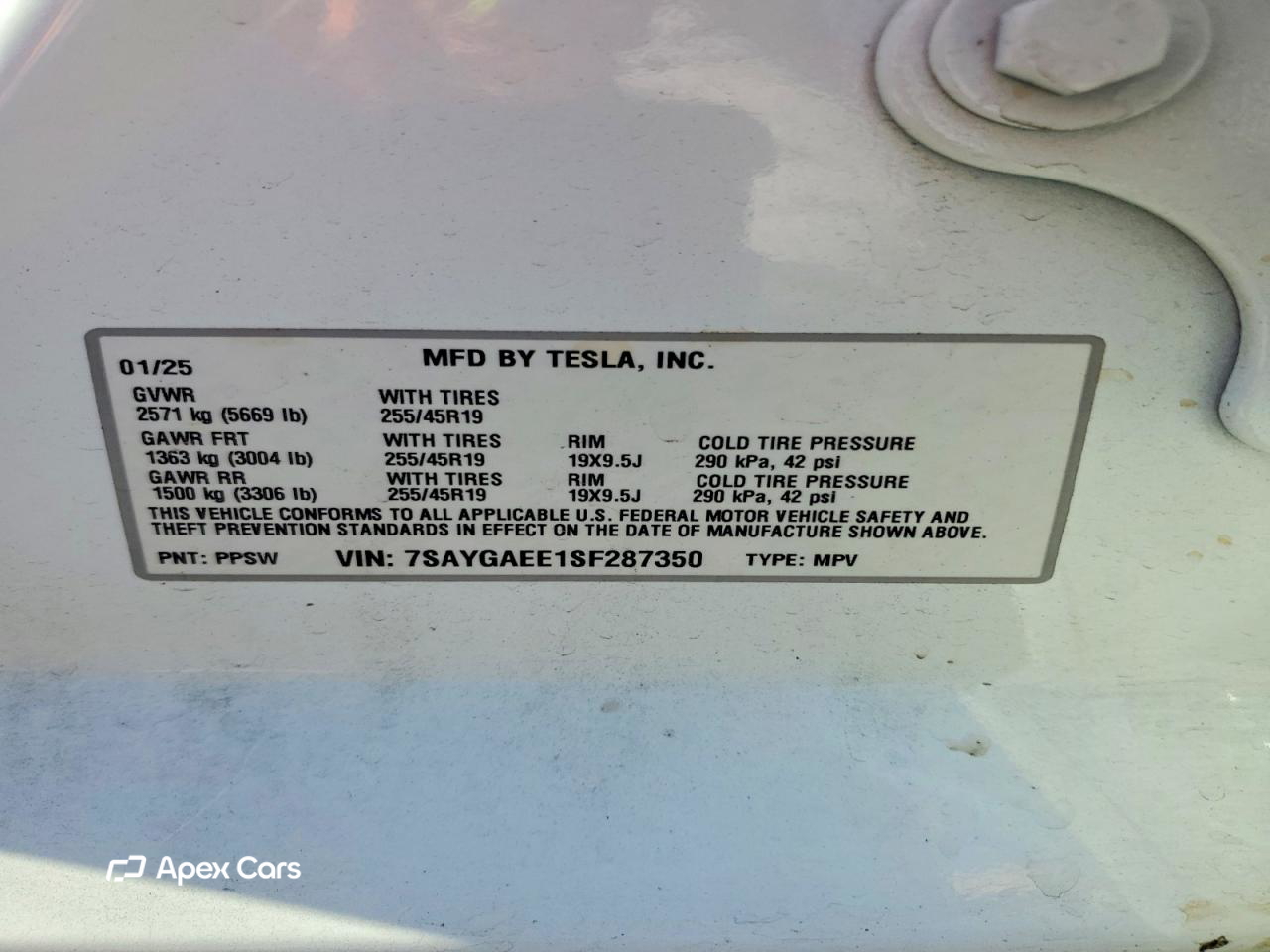 Tesla Model Y 2025