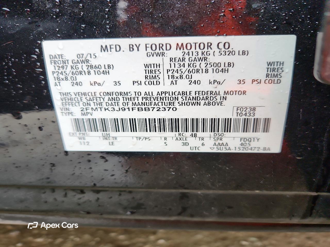 Ford Edge 2015