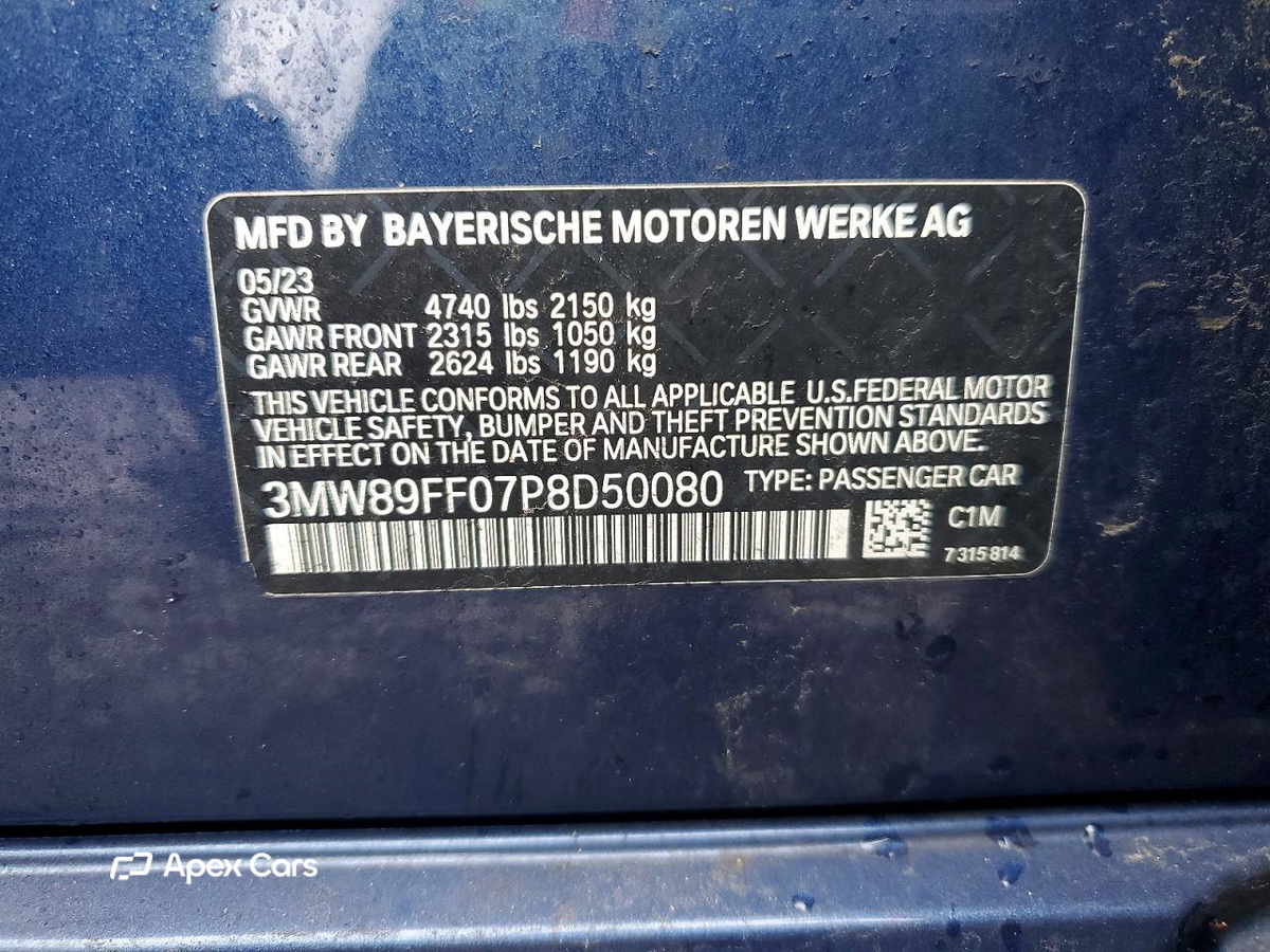 BMW Series 3 2023