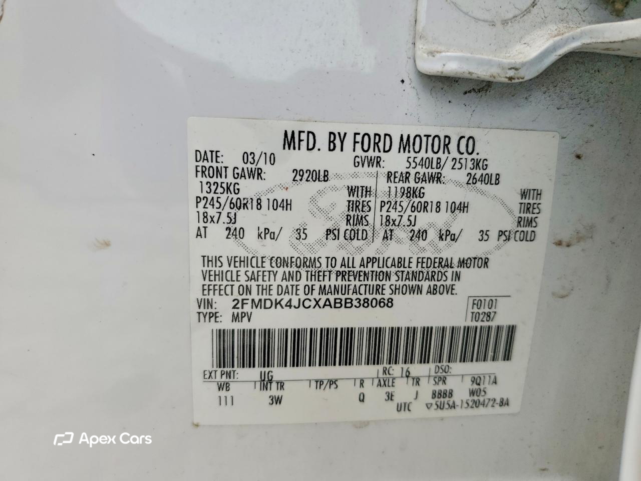 Ford Edge 2010