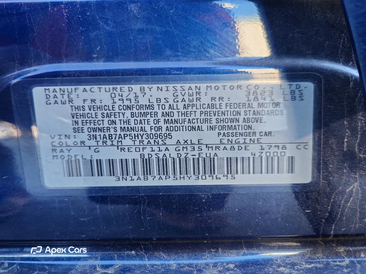 Nissan Sentra 2017