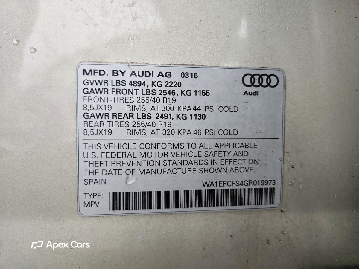 Audi Q3 2016