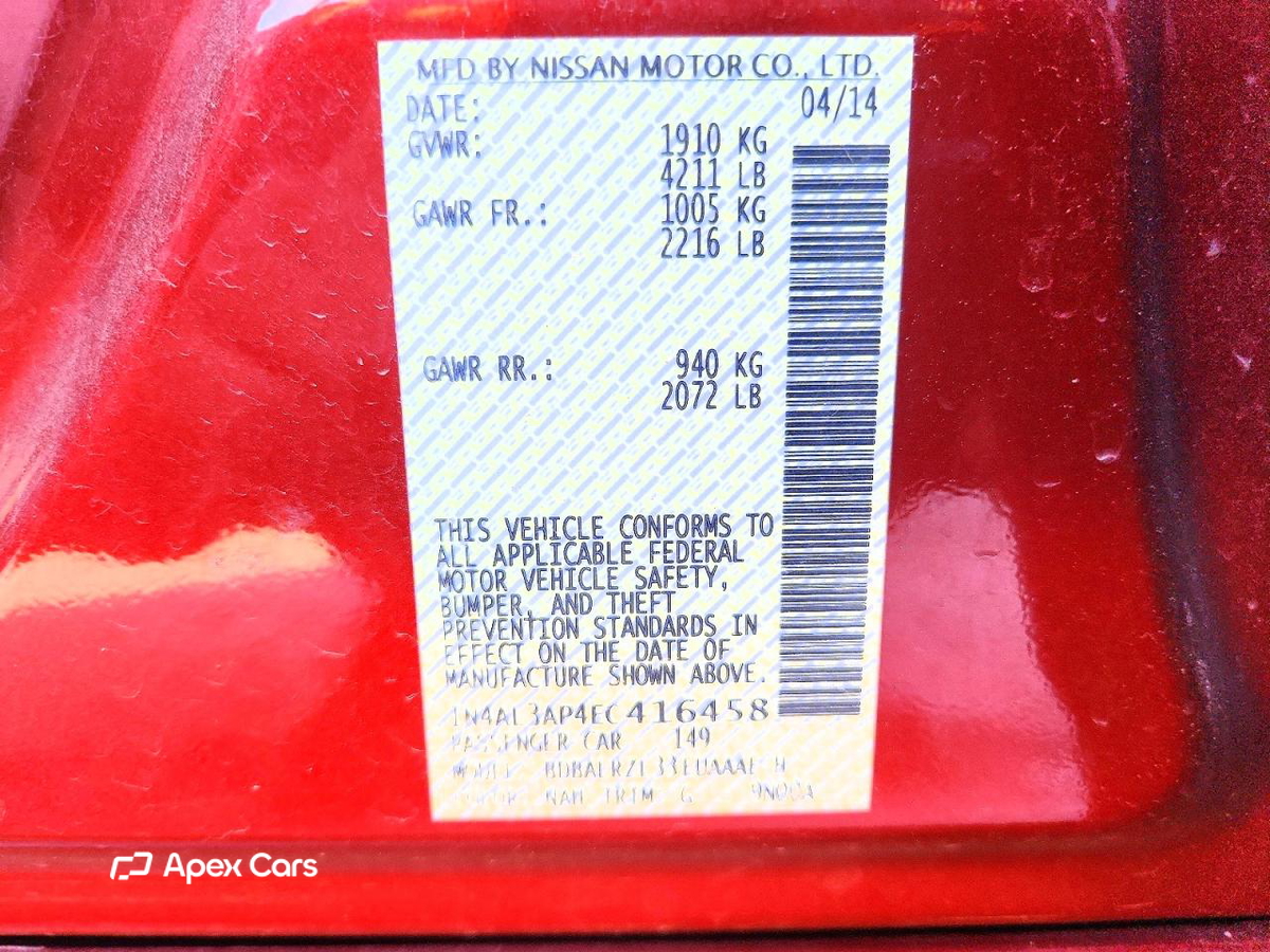 Nissan Altima 2014