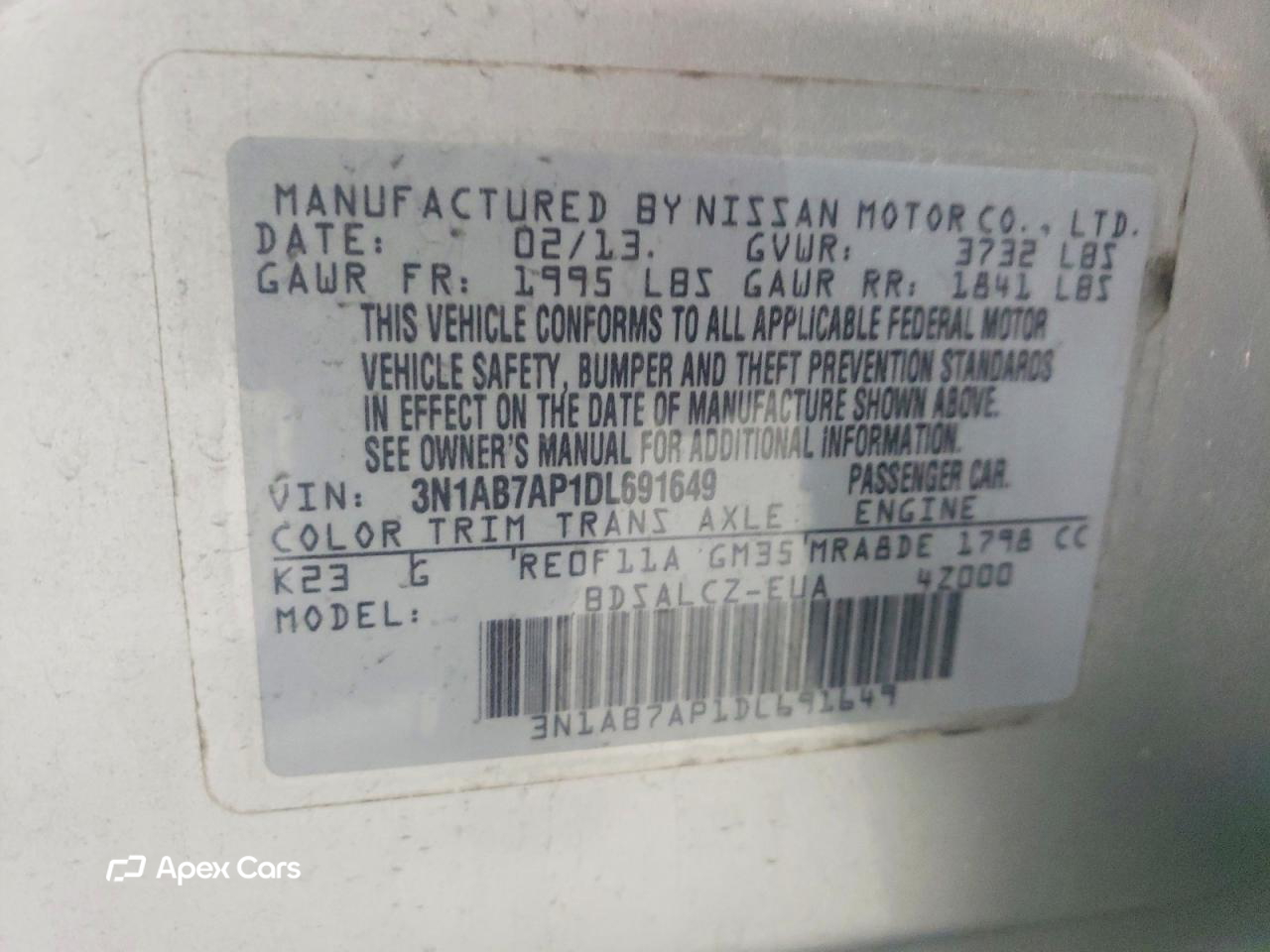 Nissan Sentra 2013