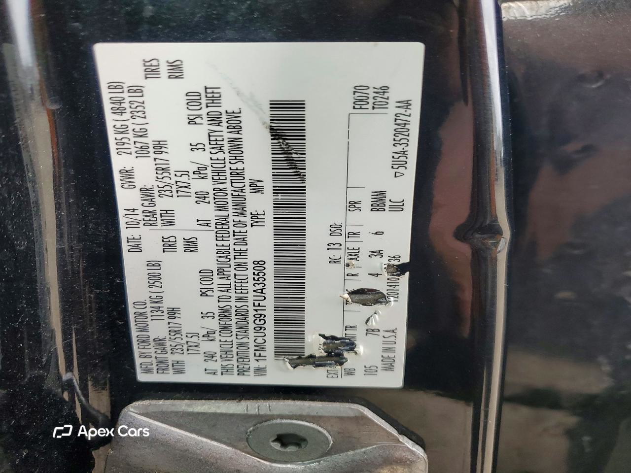 Ford Escape 2015