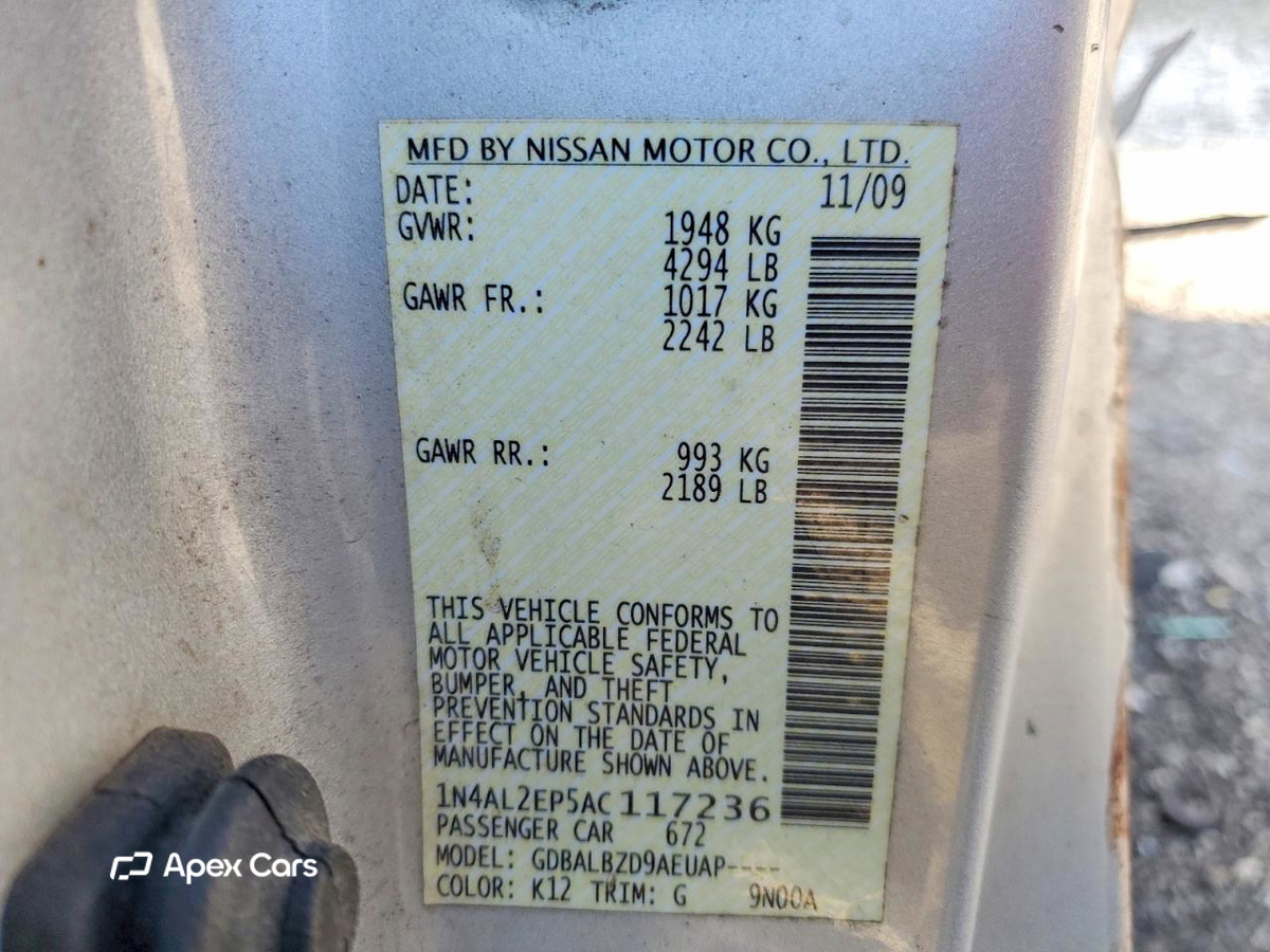 Nissan Altima 2010