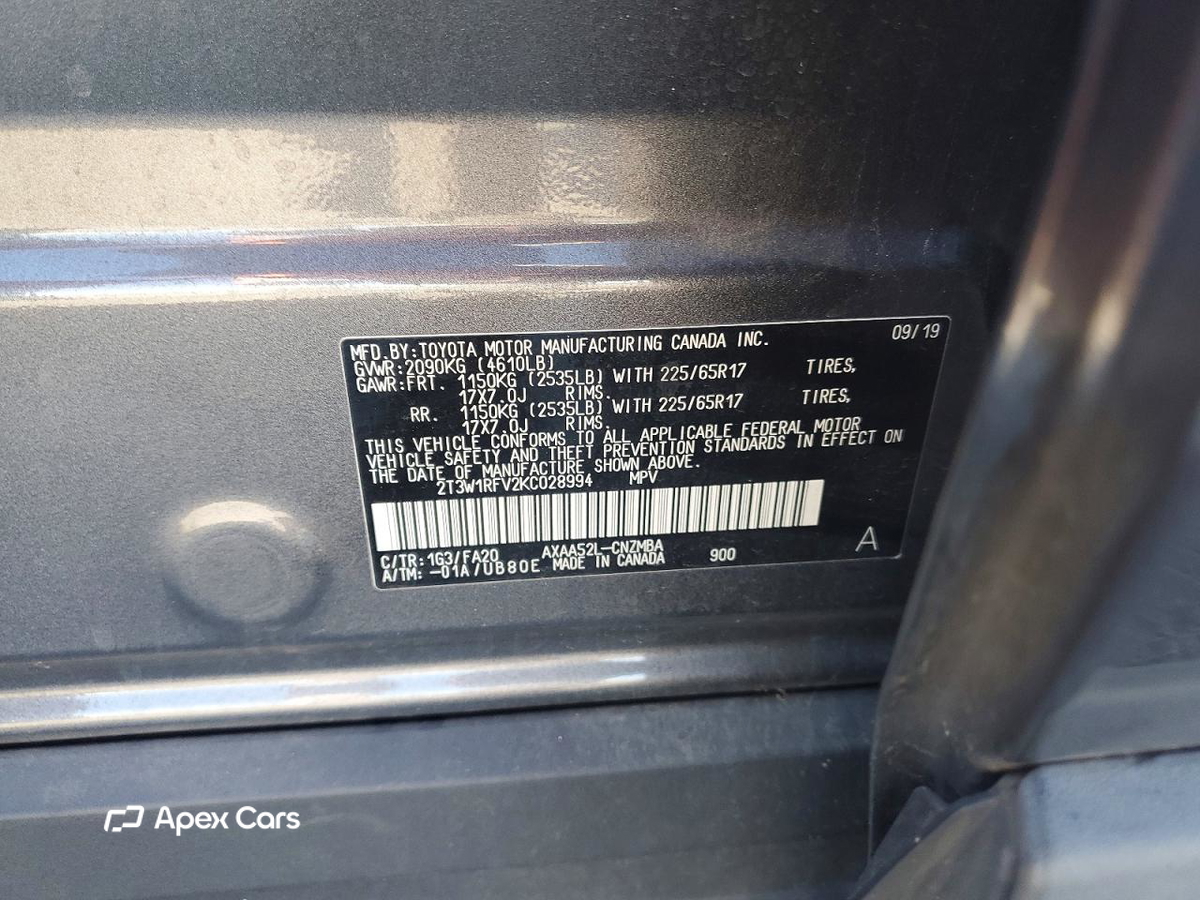 Toyota RAV 4 2019