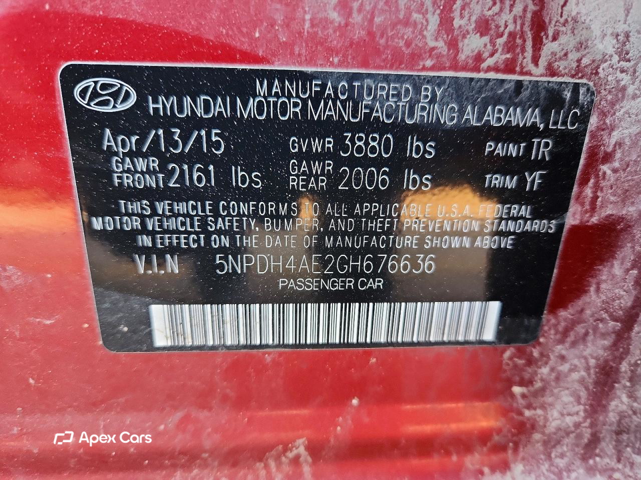 Hyundai Elantra 2016