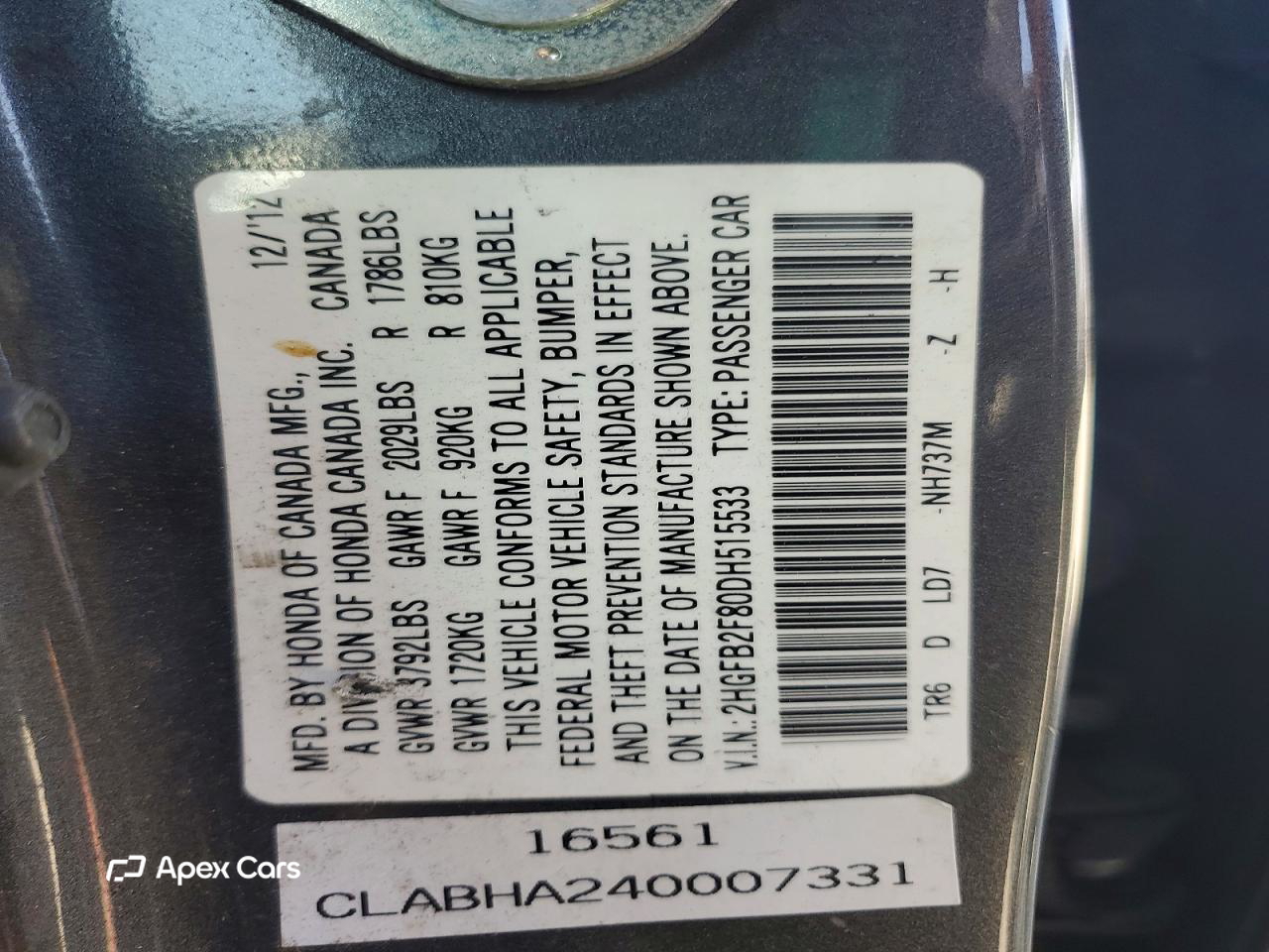 Honda Civic 2013