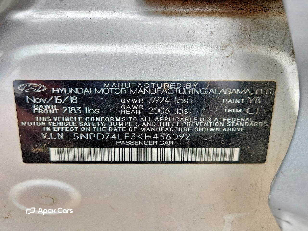 Hyundai Elantra 2019