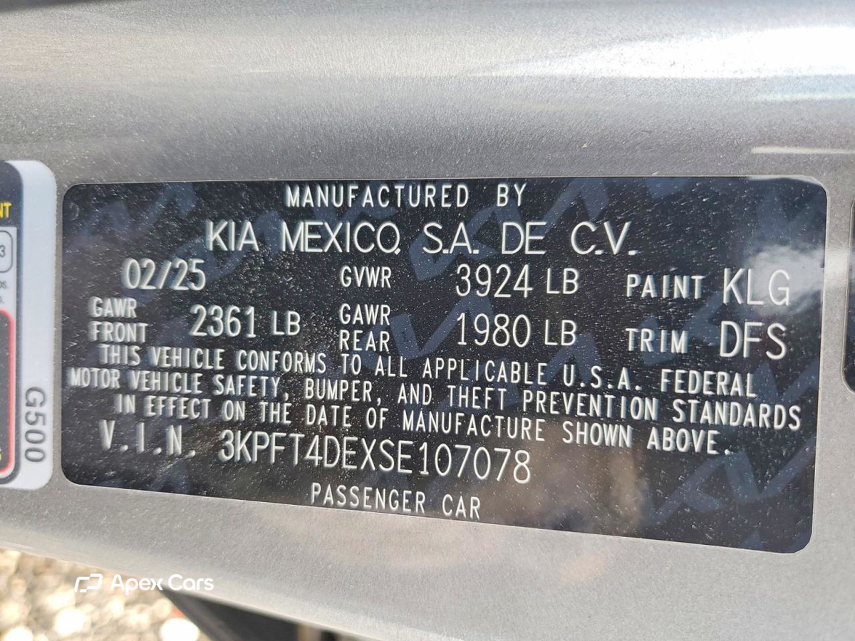 Kia K4 2025
