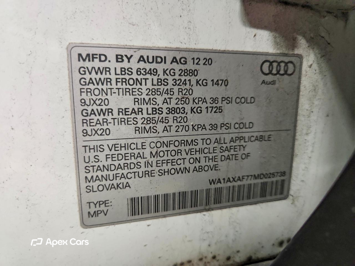 Audi Q7 2021