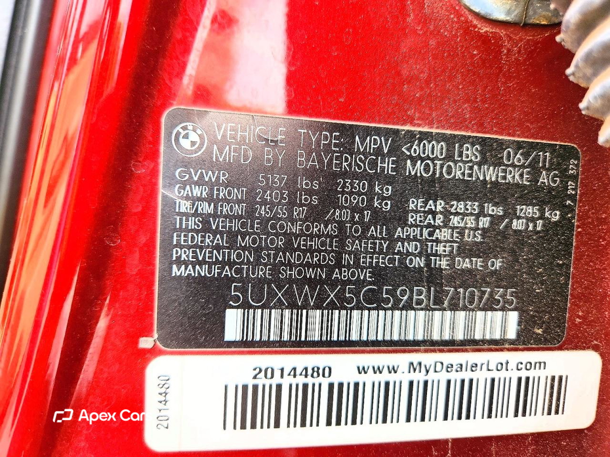 BMW X3 2011