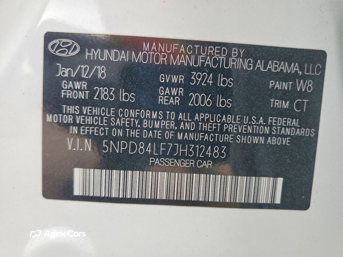 Hyundai Elantra 2018