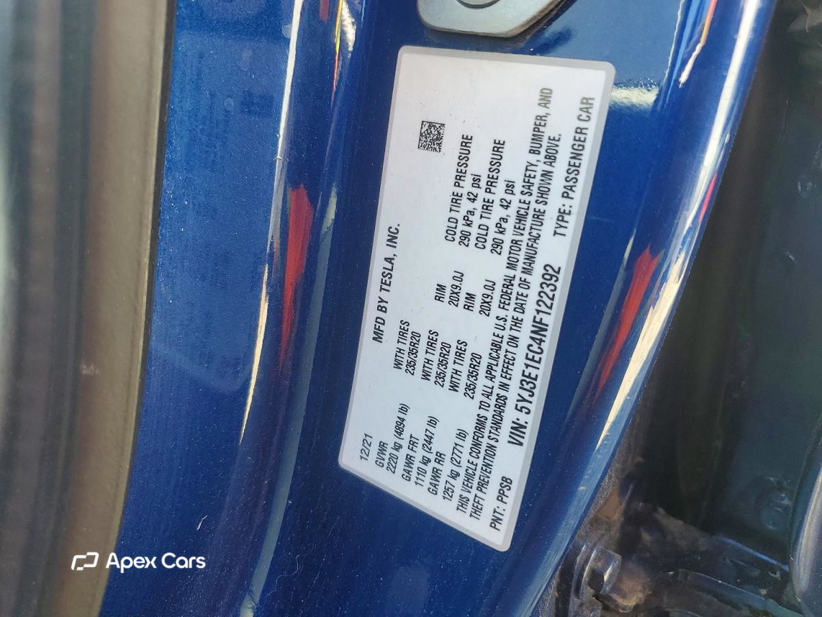 Tesla Model 3 2022