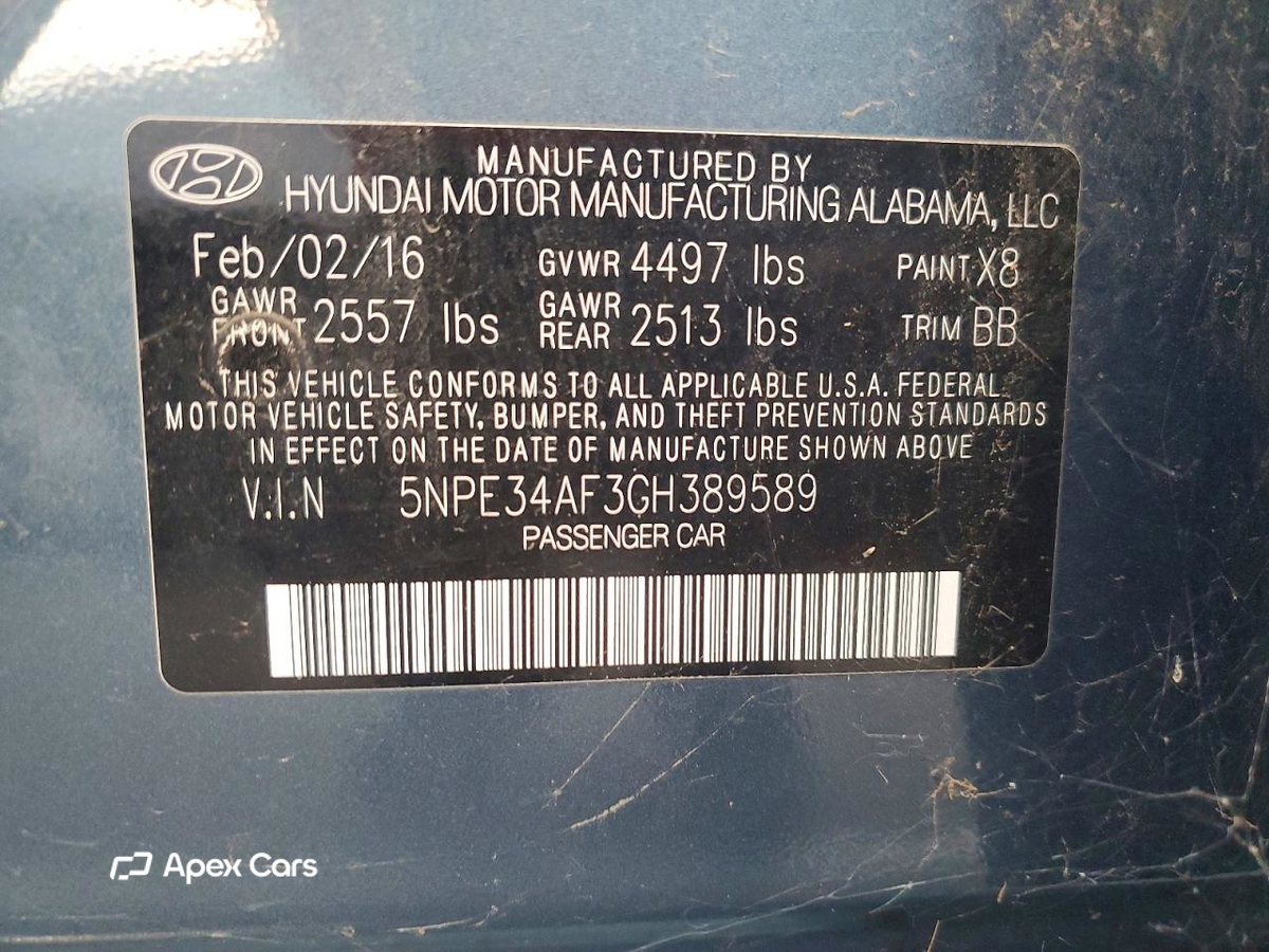 Hyundai Sonata 2016