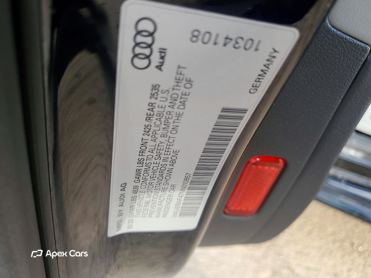 Audi A4 2022