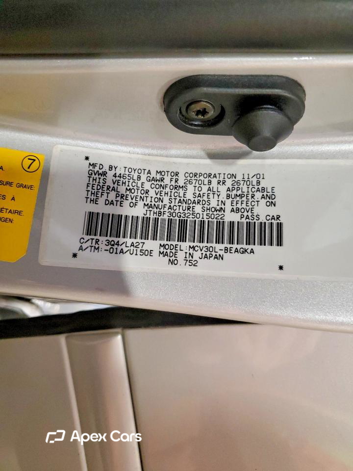 Lexus ES 2002