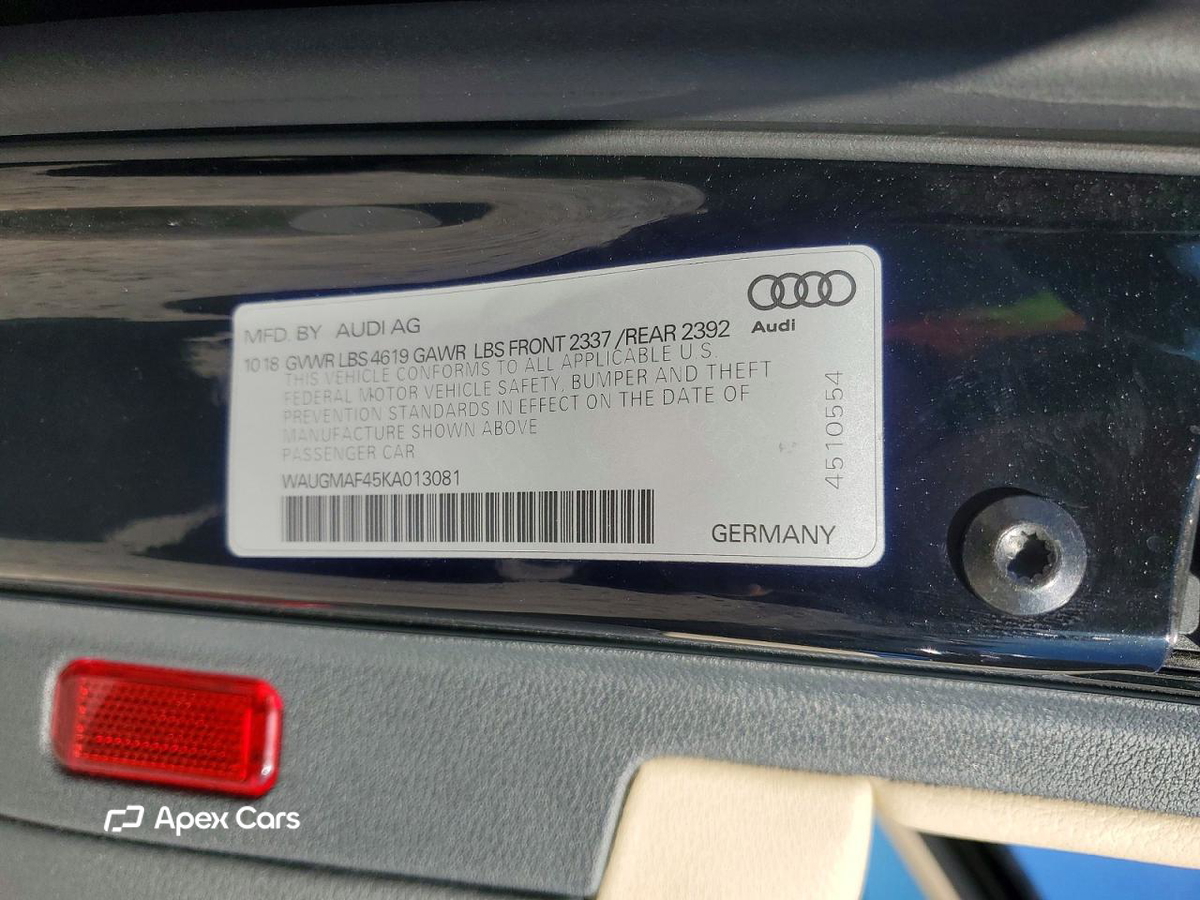 Audi A4 2019
