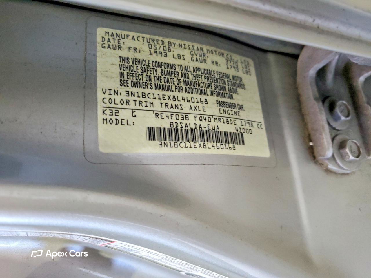 Nissan Versa 2008