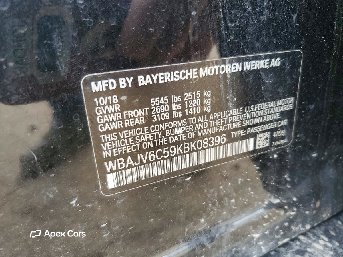 BMW Series 6 2019