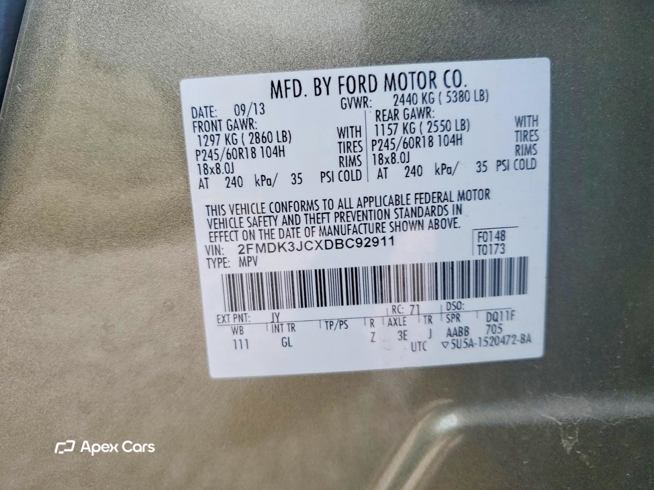 Ford Edge 2013