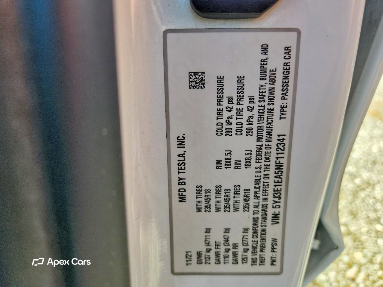 Tesla Model 3 2022