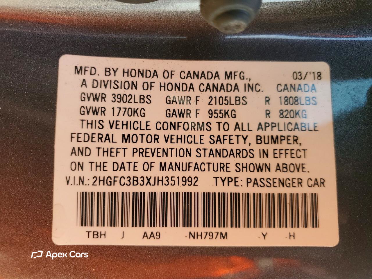 Honda Civic 2018