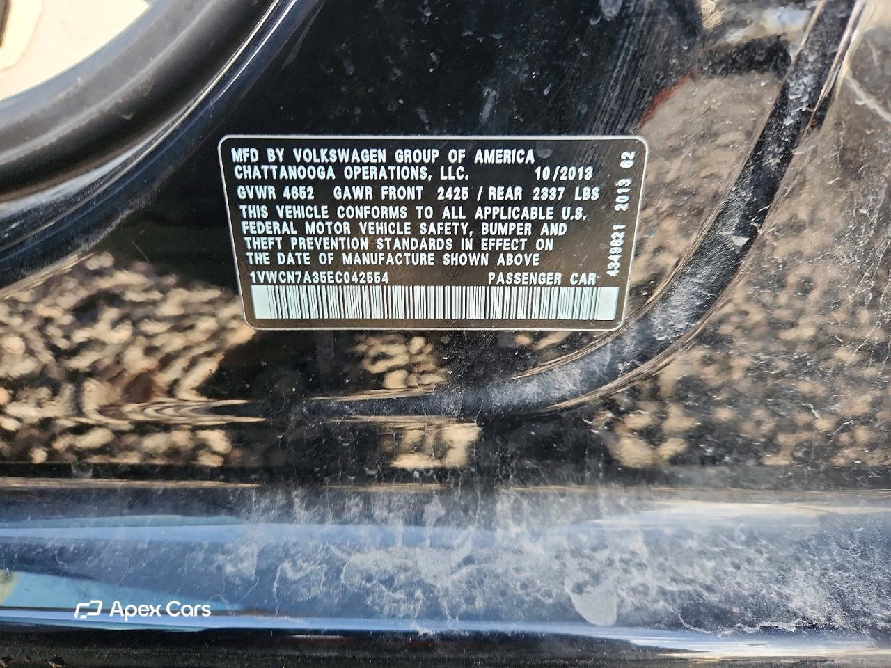 Volkswagen Passat 2014