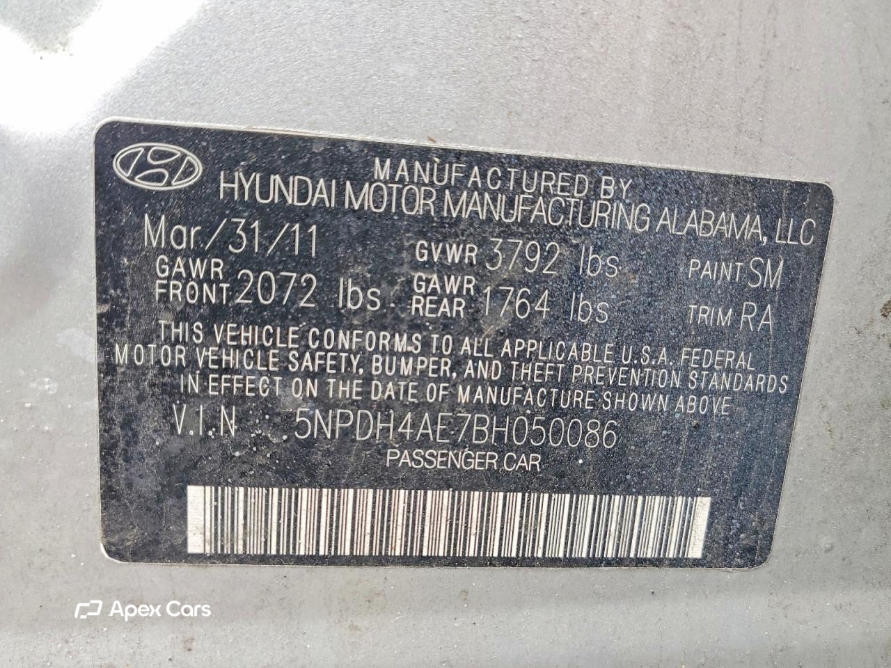 Hyundai Elantra 2011