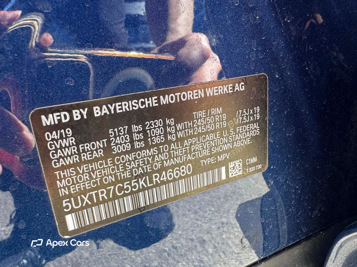 BMW X3 2019